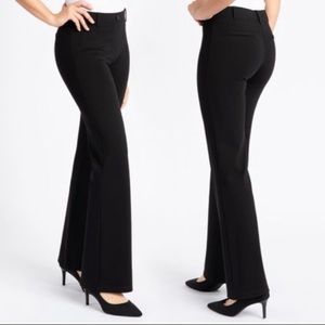 BetaBrand Bootcut dress yoga pants Classic trousers black~Sz.M